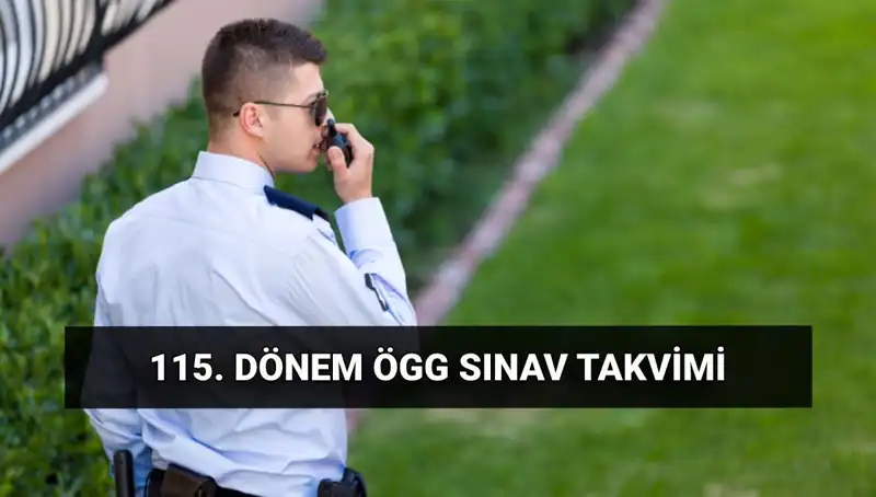 2025 Özel Güvenlik Sınavı Tarihleri ve Yerleri Belli Oldu!