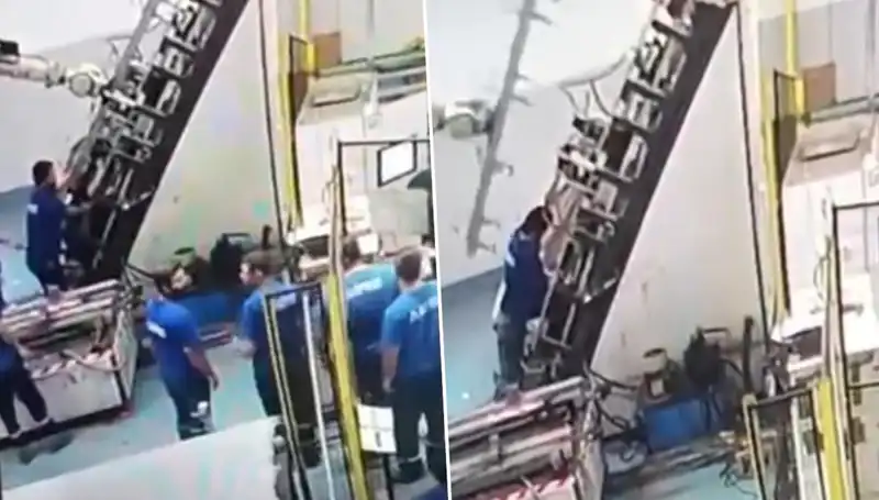 Fabrikada Feci Kaza: Çalışanın Sırtında Makine Saplandı!