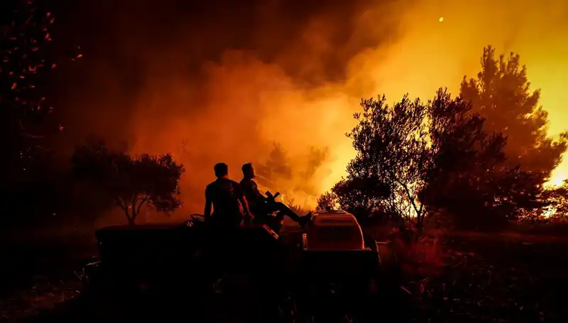 Çanakkale'de Büyüyen Orman Yangını: 785 Kişi Hızla Tahliye Edildi