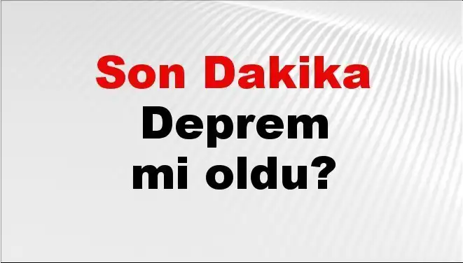 Muğla'da Son Dakika Deprem Alarmı: Detaylar ve İlk Bilgiler
