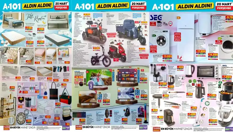 A101 Aktüel İndirim Kataloğu: Mutfak Ürünlerinde Şaşırtan Fırsatlar