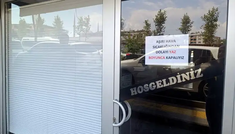 Afrika Sıcakları, Esnafa Darbe: Dükkanlar Yaz Boyu Kapalı Kaldı
