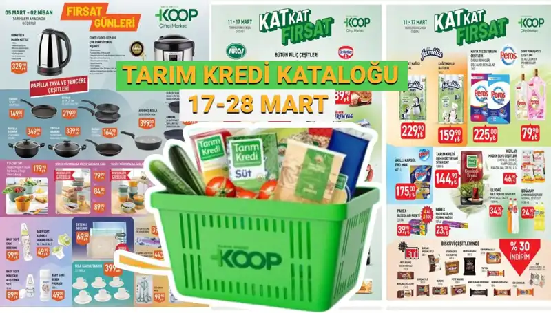 Tarım Kredi Kooperatif Marketleri'nde Mart İndirimleri: Kaçırılmayacak Fırsatlar!
