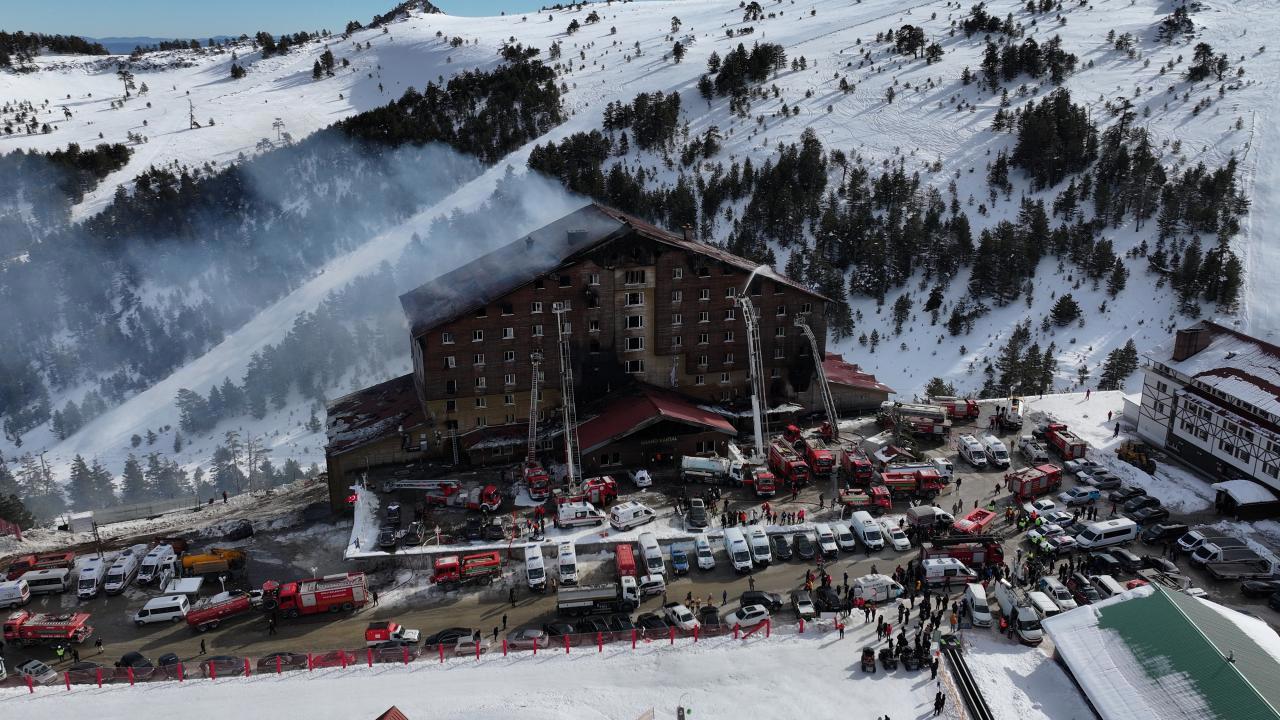 Kartalkaya'daki Otellerdeki Yangınla İlgili 6 Zanlı Tutuklandı