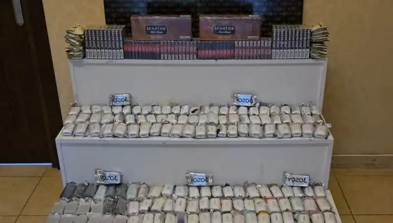Gümrük Kaçağı Sigara Operasyonu: 10 Ton Sigaraya El Konuldu