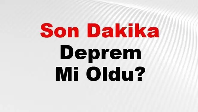 Hatay'da Son Dakika Deprem! Nerede ve Ne Şiddette Gerçekleşti?