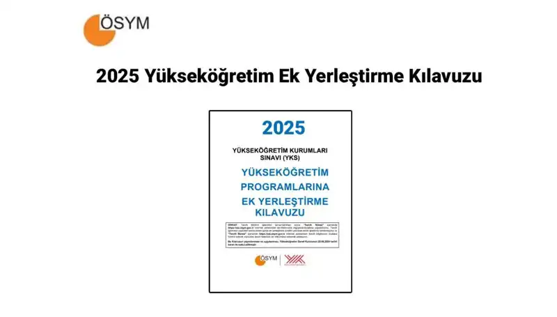 2025 Yükseköğretim Ek Yerleştirme Kılavuzu: Tercih Sürecine Dair Her Şey