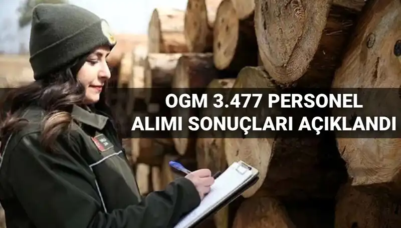 OGM 2025 Personel Alımı Sonuçları Açıklandı! Sorgulama Ekranı ve Evrak Teslim Tarihleri