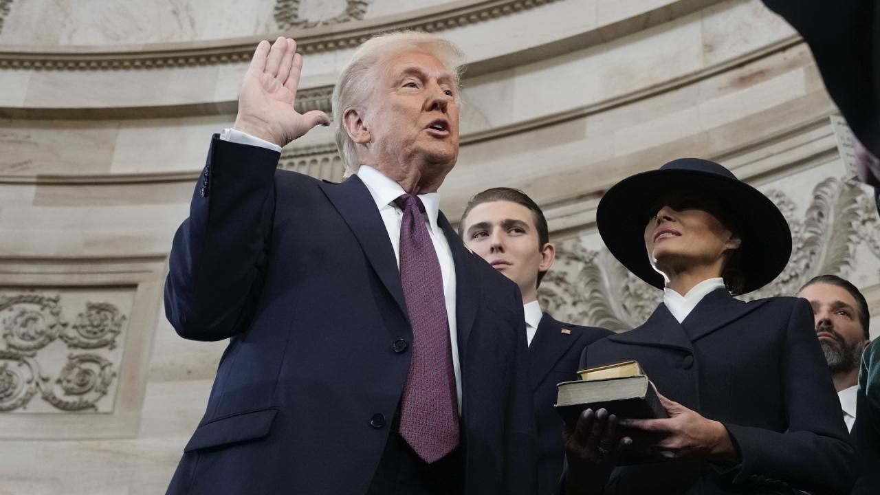 Donald Trump ABD Başkanlığı Görevine Başladı