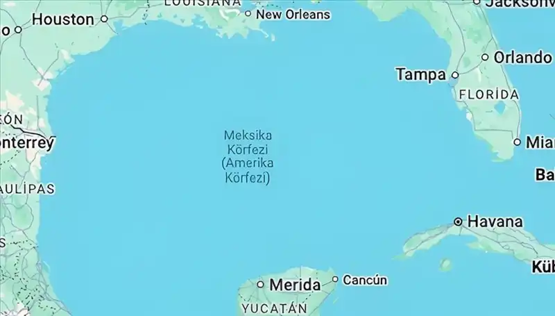 Meksika, Google’a Amerika Körfezi'nde Etkileyici Bir Davada Bulunuyor