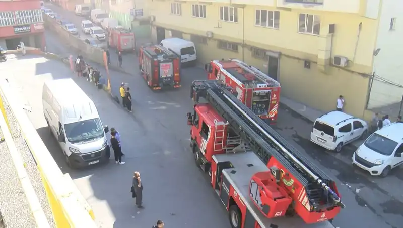 İstanbul'da Tekstil Atölyesinde Büyük Yangın: İlk Bilgiler Geldi