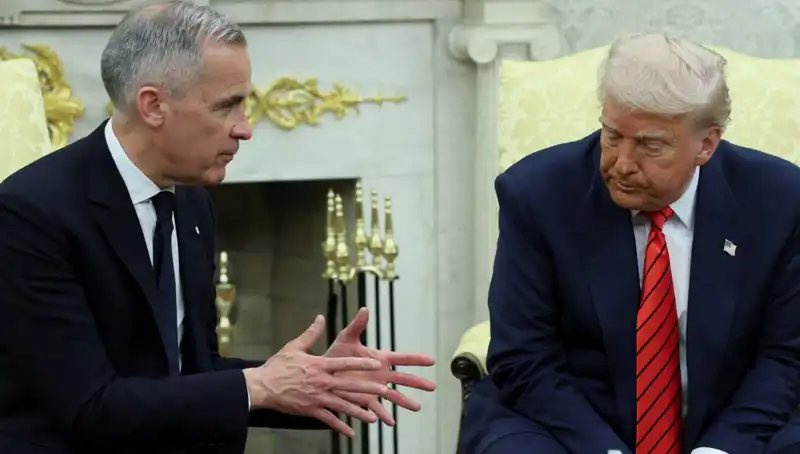 Trump'ın Beyaz Saray Tartışmasında Hedefinde Kanada Vardı