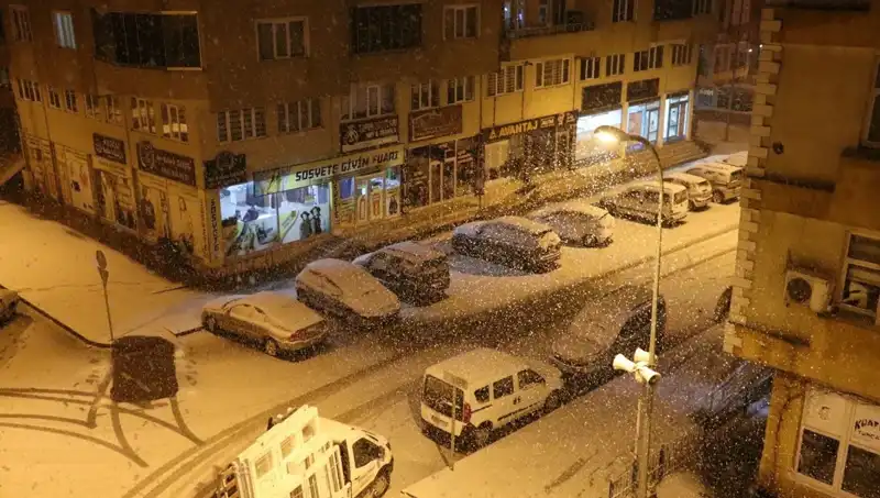 Gece Lapa Lapa Kar Yağdı, Sabah Bahar Gibi: İki Mevsim Bir Günde!