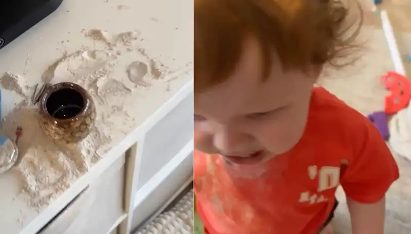 1 Yaşındaki Bebek Dedesinin Yeme İhtimalini Gerçekleştirdi!