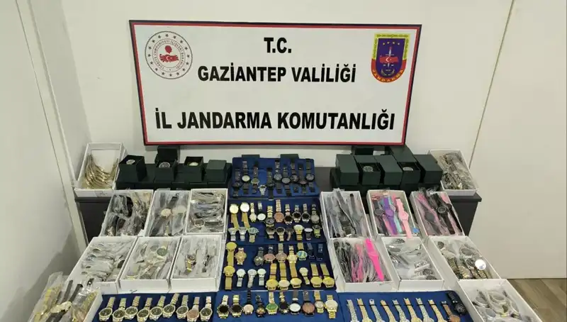 3 Milyon Liralık Kaçak Saat Operasyonu Gaziantep’i Sarsıyor