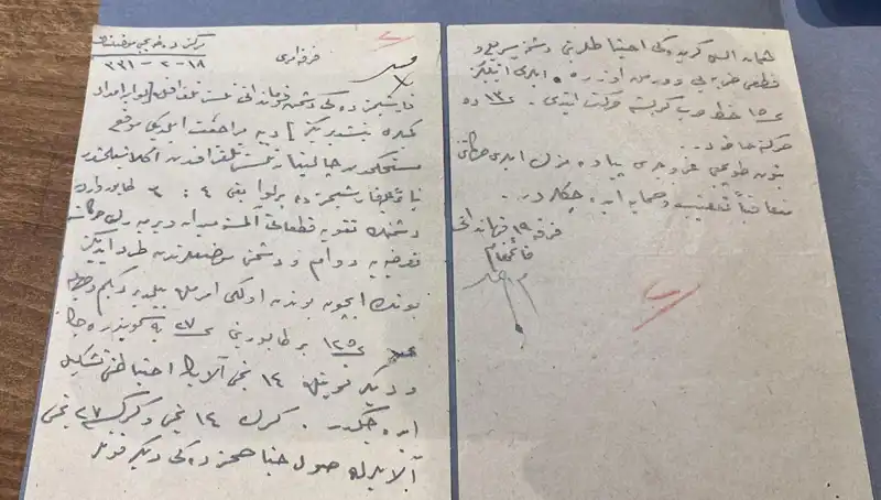 Atatürk'ün El Yazısıyla Verdiği Emir ve Düşmanın Konuşmaları