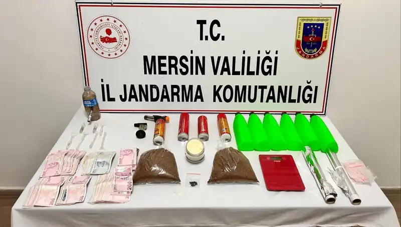 Mersin'de Uyuşturucu Ticareti Operasyonu: 10 Şahıs Tutuklandı