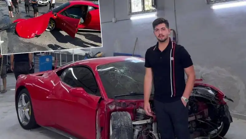 Hayal Kırıklığı: 15 Milyonluk Ferrari, Sahibi Tarafından Hurdaya Döndü